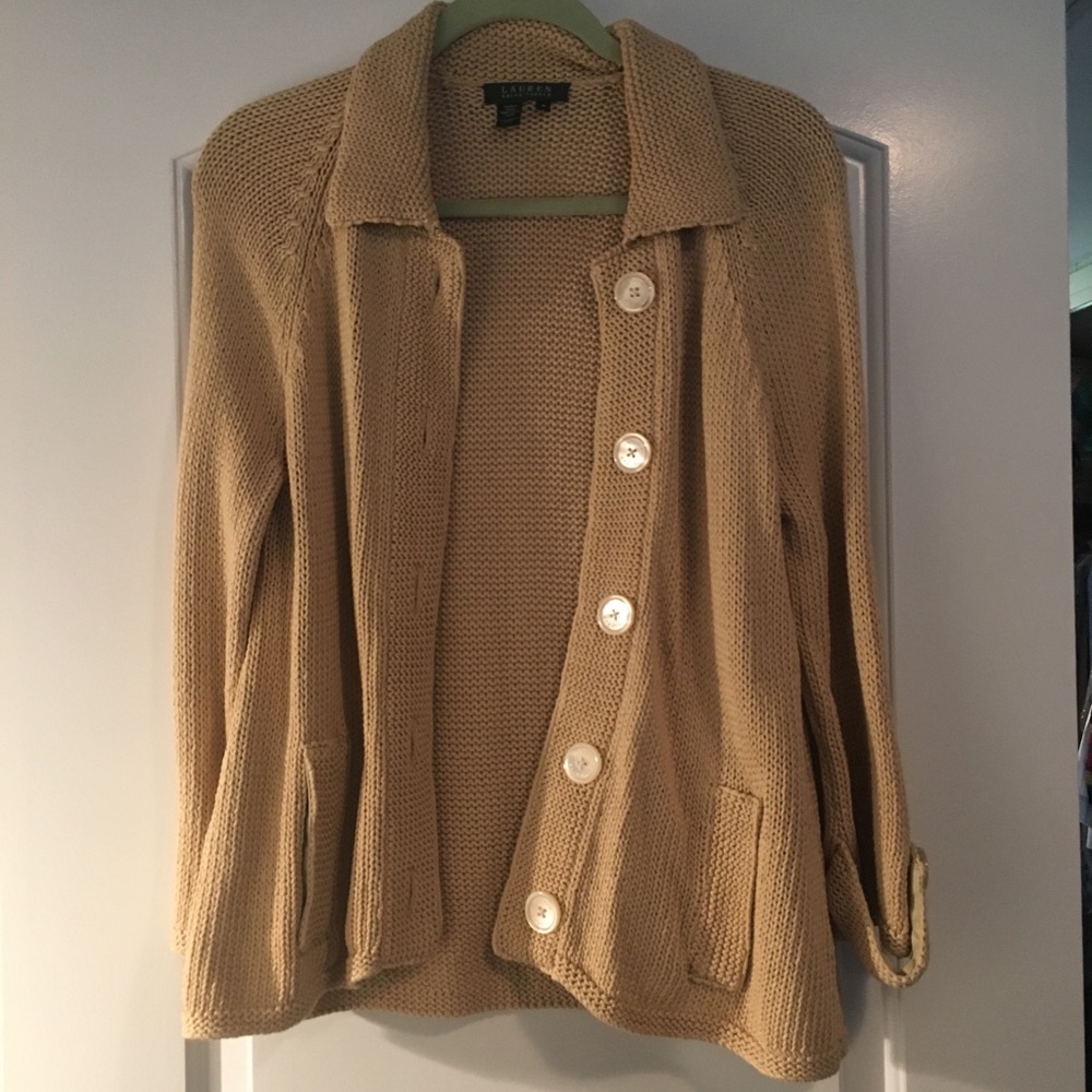 Ralph Lauren super cozy knit cardigan